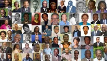 mosaic image of individuals from Celebrating Black Geographers